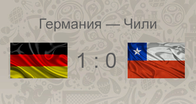 Итоги матча Германия - Чили: шестнадцатый матч Кубка Конфедераций (финал)