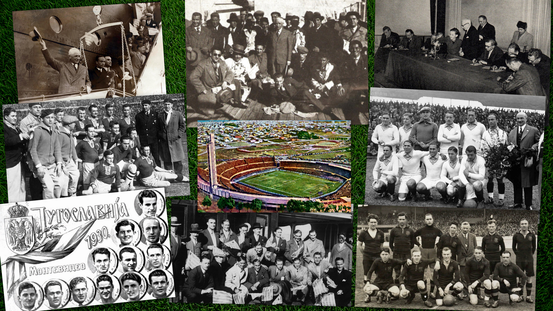 Сборные-участницы первого Чемпионата мира по футболу 1930 года