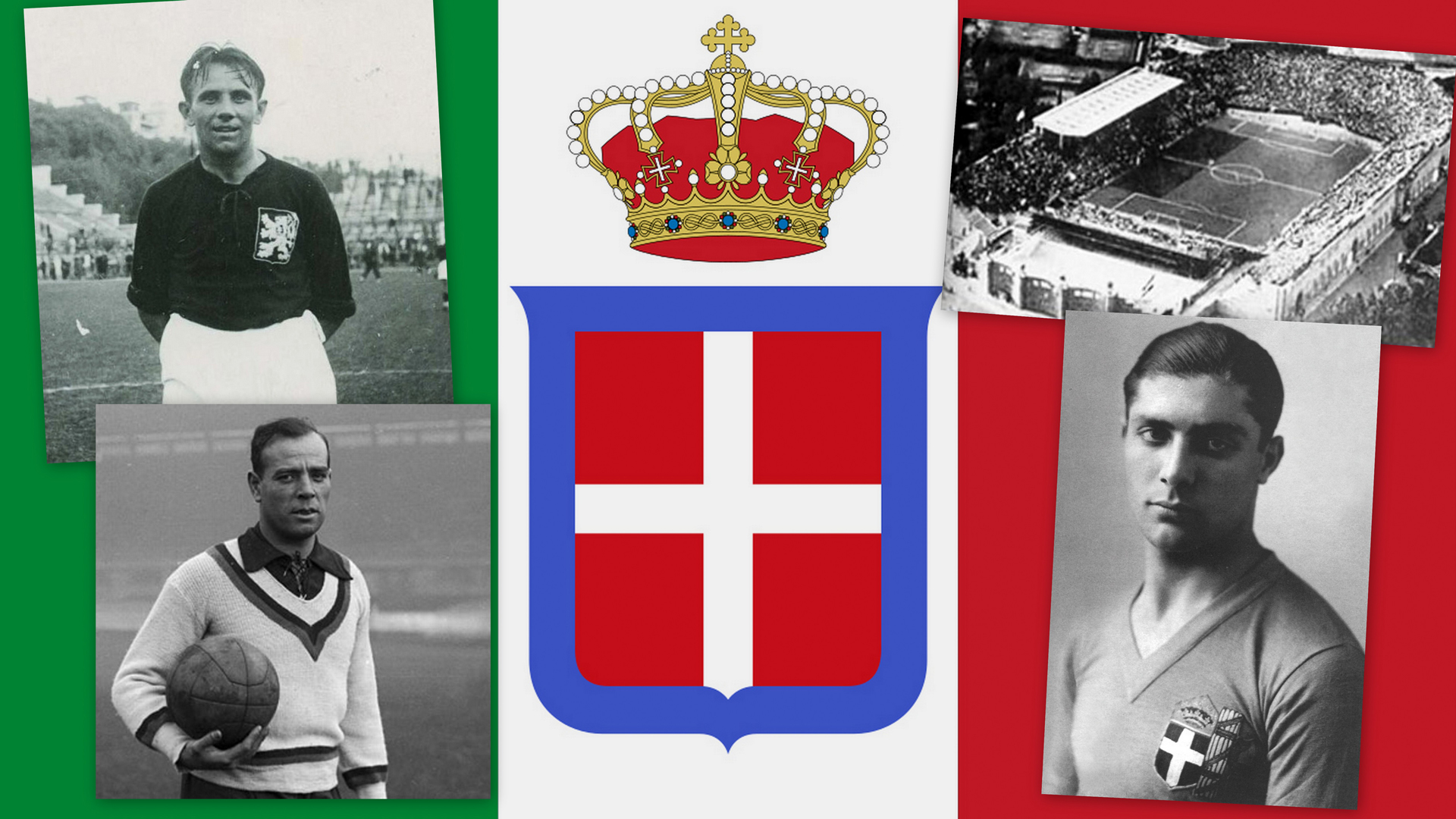 Лучшие игроки Чемпионата мира 1934 года: Джузеппе Меацца, Олдржих Неедлы, Рикардо Самора