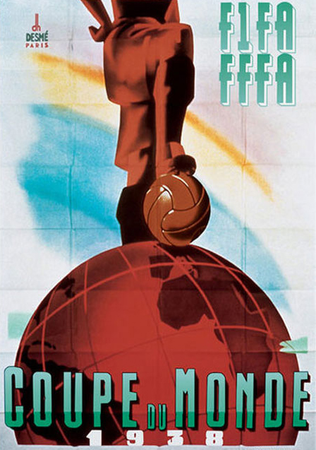 Эмблема третьего Чемпионата мира 1938 года