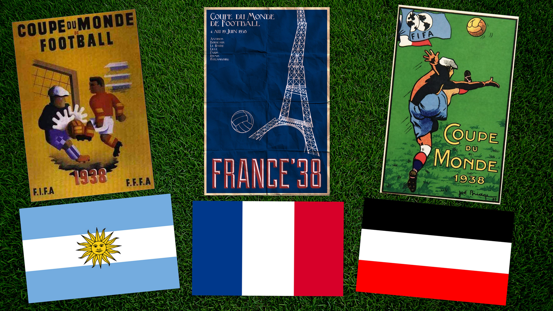 Постеры Чемпионата мира 1938 года