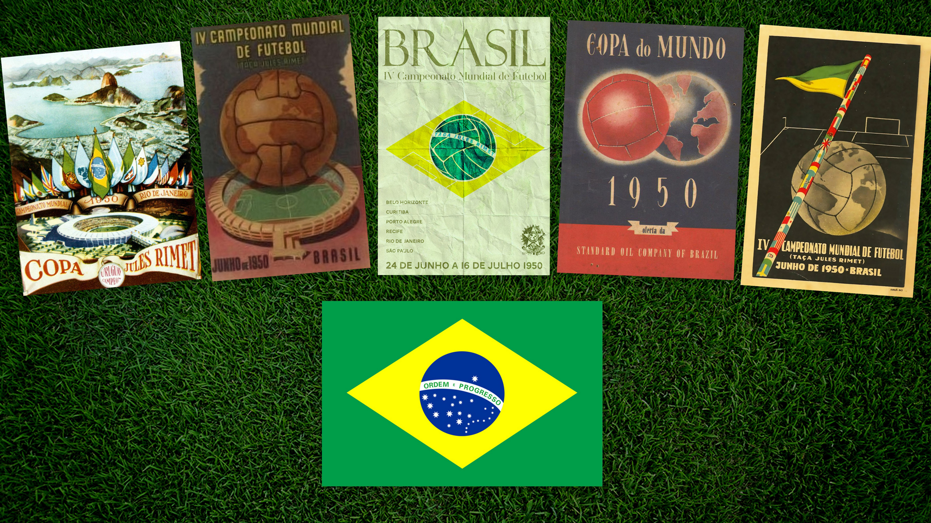 Постеры Чемпионата мира 1950 года