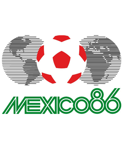 Эмблема тринадцатого Чемпионата мира 1986 года