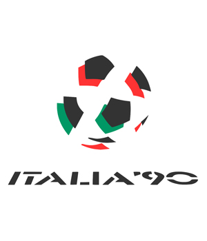 Эмблема четырнадцатого Чемпионата мира 1990 года